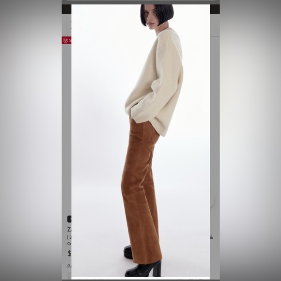 Zara Merino Wool Sweater, S-M, Color: Ecru - Picture 3 of 16